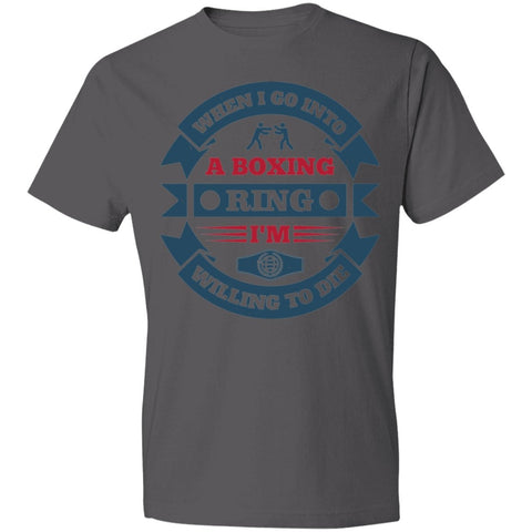 Image of boxing Design Lightweight T-Shirt 4.5 oz - Alexecom.com