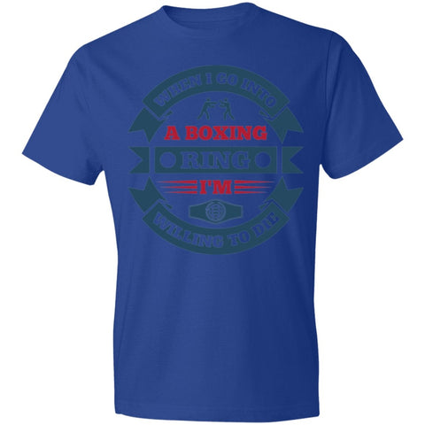 Image of boxing Design Lightweight T-Shirt 4.5 oz - Alexecom.com