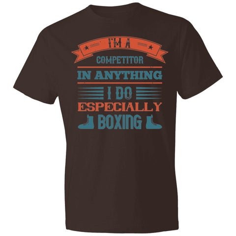 Image of boxing Design Lightweight T-Shirt 4.5 oz - Alexecom.com