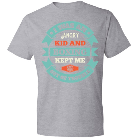 Image of boxing Design Lightweight T-Shirt 4.5 oz - Alexecom.com