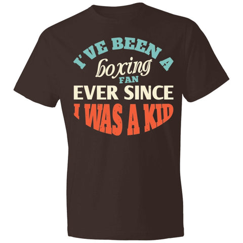 Image of boxing Design Lightweight T-Shirt 4.5 oz - Alexecom.com