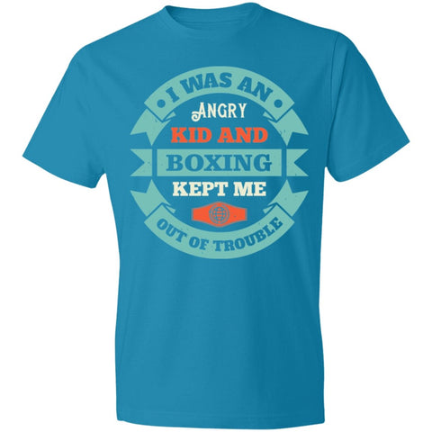 Image of boxing Design Lightweight T-Shirt 4.5 oz - Alexecom.com