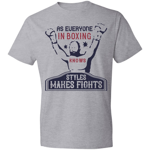 Image of boxing Design Lightweight T-Shirt 4.5 oz - Alexecom.com
