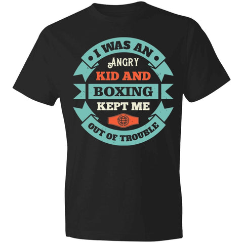 Image of boxing Design Lightweight T-Shirt 4.5 oz - Alexecom.com