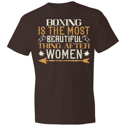 Image of boxing Design Lightweight T-Shirt 4.5 oz - Alexecom.com