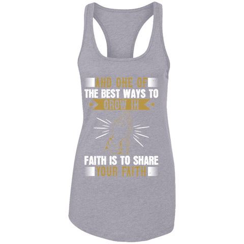 Image of Christian Design Ladies Ideal Racer back Tank top - Alexecom.com