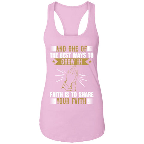 Image of Christian Design Ladies Ideal Racer back Tank top - Alexecom.com