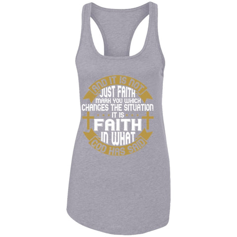 Image of Christian Design Ladies Ideal Racer back Tank top - Alexecom.com