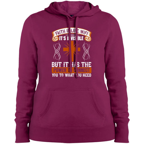 Image of Christian Design Ladies' Pullover Hooded Sweatshirt - Alexecom.com