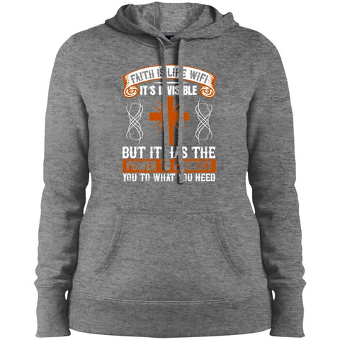 Image of Christian Design Ladies' Pullover Hooded Sweatshirt - Alexecom.com