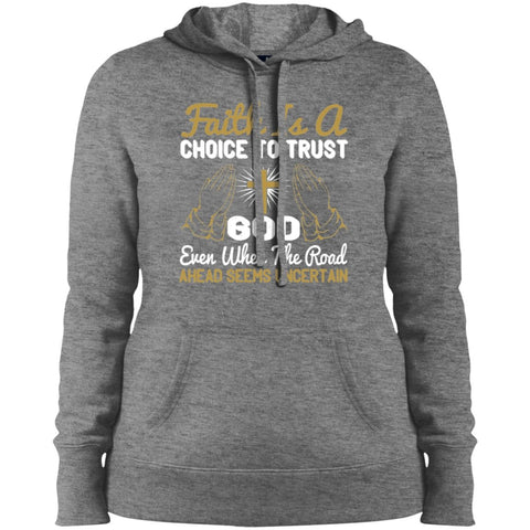 Image of Christian Design Ladies' Pullover Hooded Sweatshirt - Alexecom.com