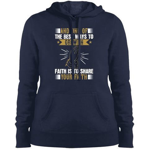 Image of Christian Design Ladies' Pullover Hooded Sweatshirt - Alexecom.com