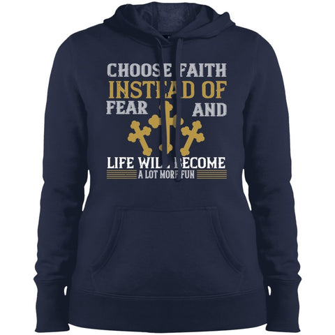 Image of Christian Design Ladies' Pullover Hooded Sweatshirt - Alexecom.com
