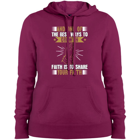 Image of Christian Design Ladies' Pullover Hooded Sweatshirt - Alexecom.com
