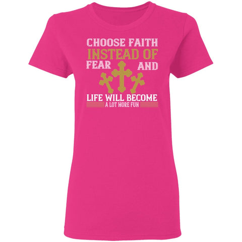 Image of Christian Design Ladies' T-Shirt - Alexecom.com