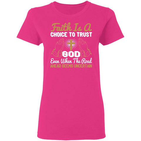 Image of Christian Design Ladies' T-Shirt - Alexecom.com