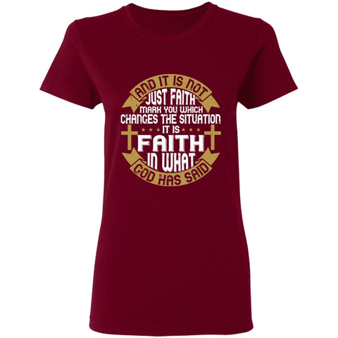 Image of Christian Design Ladies' T-Shirt - Alexecom.com