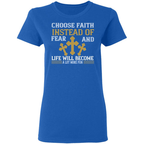 Image of Christian Design Ladies' T-Shirt - Alexecom.com