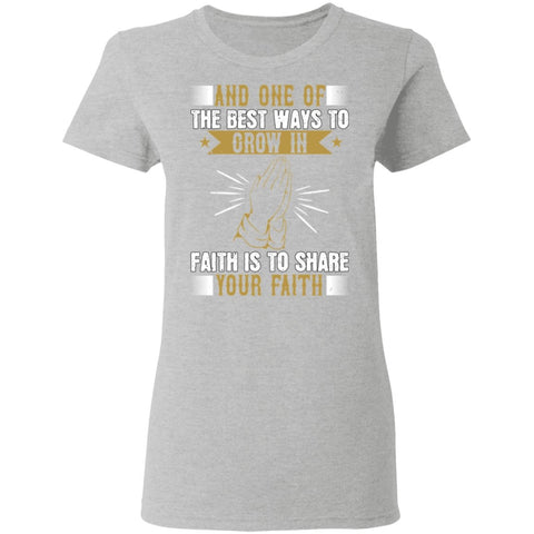 Image of Christian Design Ladies' T-Shirt - Alexecom.com