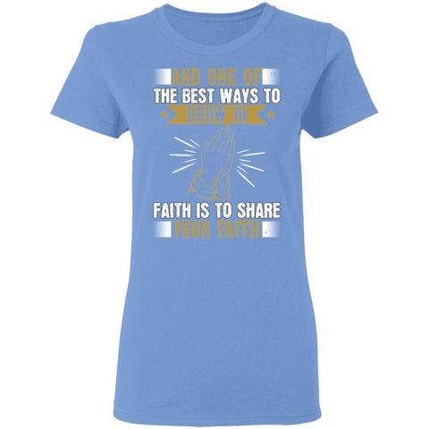 Image of Christian Design Ladies' T-Shirt - Alexecom.com