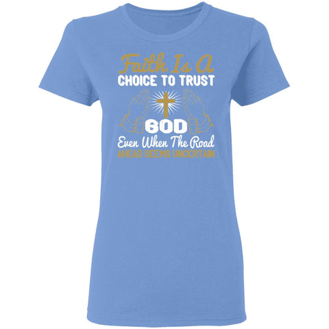 Image of Christian Design Ladies' T-Shirt - Alexecom.com