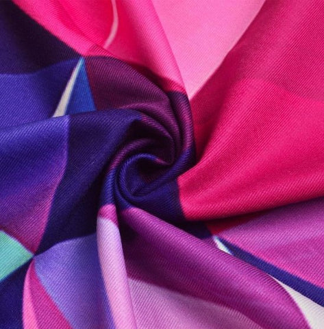 Image of Color Blocks 3D Printed T-Shirt - Alexecom.com