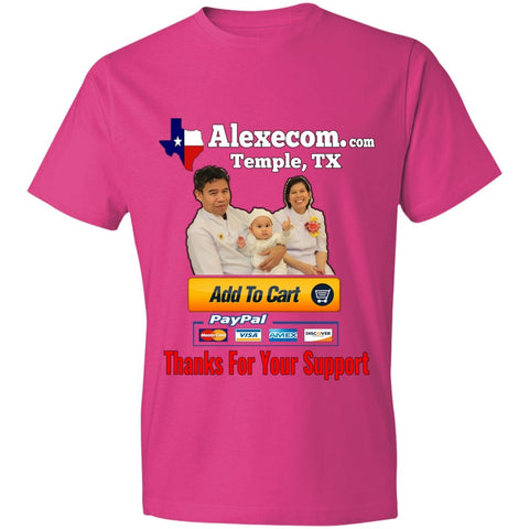 Image of Company Advertise Lightweight T-Shirt - Alexecom.com