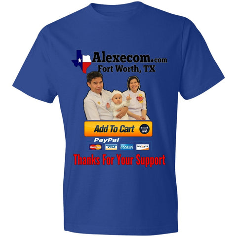 Image of Company Advertise Lightweight T-Shirt - Alexecom.com