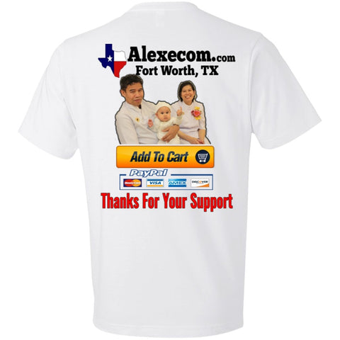 Image of Company Advertise Lightweight T-Shirt - Alexecom.com
