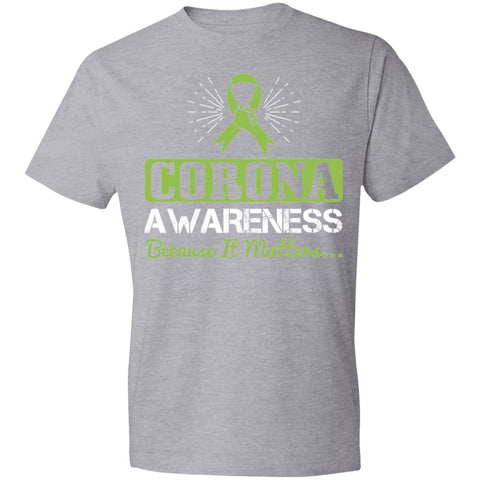 Image of Corona Virus Awareness Lightweight T-Shirt 4.5 oz - Alexecom.com
