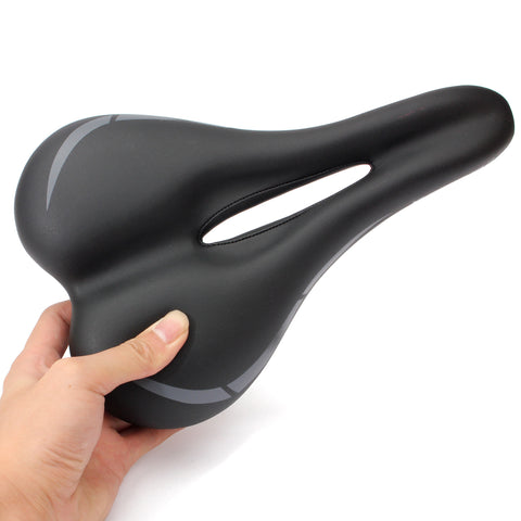 Image of Soft Bike Saddle Mountain MTB Gel Comfort Bicycle Saddle Cycling Seat Cushion Outdoor Biking