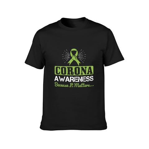 Image of Double Sided Co Awareness T-Shirt for Men, Adult Cotton Short Sleeve Tee - Alexecom.com
