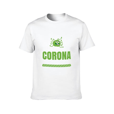 Image of Double Sided Corona Survive T-Shirt for Men, Adult Cotton Short Sleeve Tee - Alexecom.com