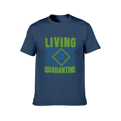 Image of Double Sided Living best T-Shirt for Men, Adult Cotton Short Sleeve Tee - Alexecom.com