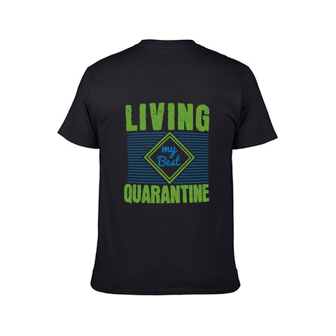 Image of Double Sided Living best T-Shirt for Men, Adult Cotton Short Sleeve Tee - Alexecom.com