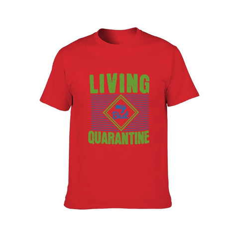 Image of Double Sided Living best T-Shirt for Men, Adult Cotton Short Sleeve Tee - Alexecom.com