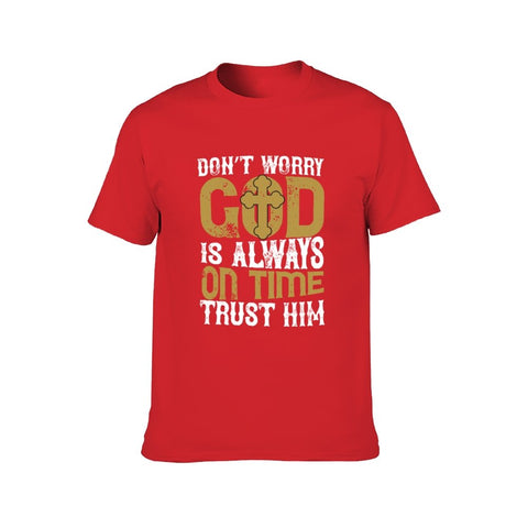 Image of Double Sided T-Shirt for Men, Adult Cotton Short Sleeve Tee - Alexecom.com