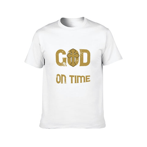 Image of Double Sided T-Shirt for Men, Adult Cotton Short Sleeve Tee - Alexecom.com