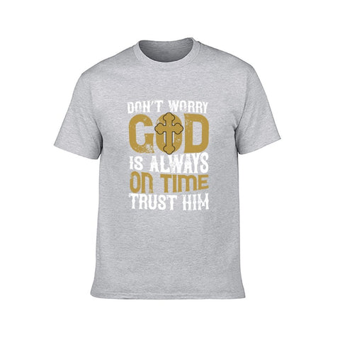 Image of Double Sided T-Shirt for Men, Adult Cotton Short Sleeve Tee - Alexecom.com