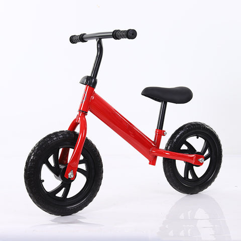 Image of 12inch Kid Push Balance Bike Adjustable No-Pedal Children Beginner Rider Training Toddler for Over 2 Years Old Christmas Gift