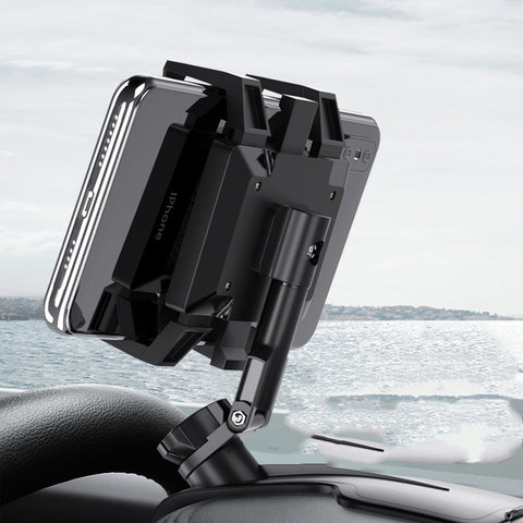 Image of Multifunction Car Dashboard Mobile Phone Holder Adjustable 360 Degrees Rotation