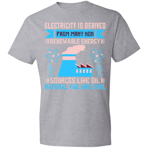 Image of Electrician Design Lightweight T-Shirt 4.5 oz - Alexecom.com