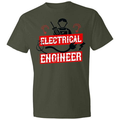 Image of Electrician Design Lightweight T-Shirt 4.5 oz - Alexecom.com