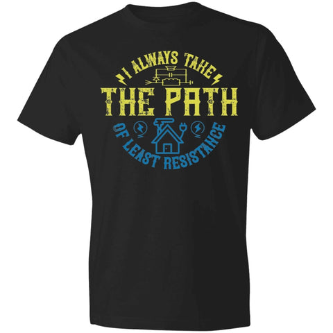 Image of Electrician Design Lightweight T-Shirt 4.5 oz - Alexecom.com