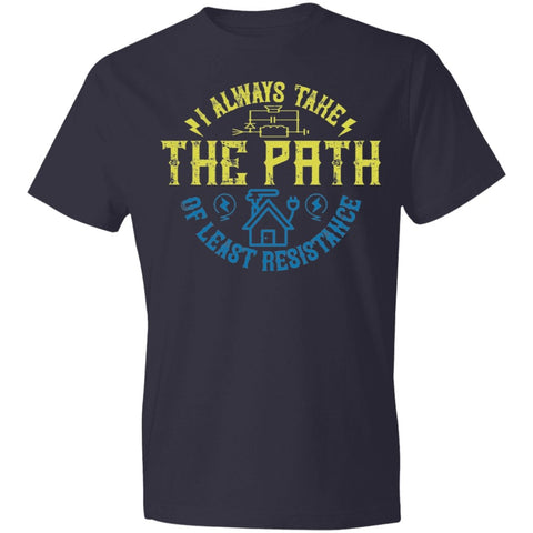 Image of Electrician Design Lightweight T-Shirt 4.5 oz - Alexecom.com