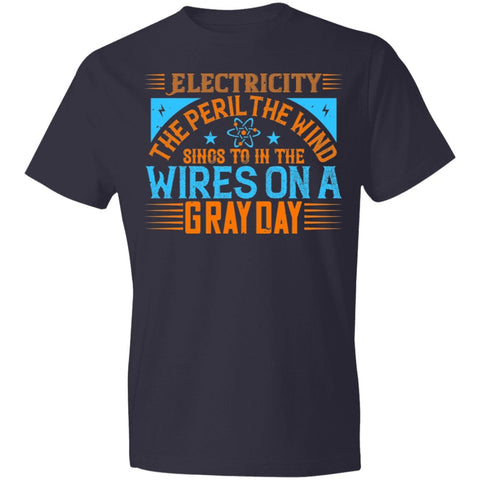 Image of Electrician Design Lightweight T-Shirt 4.5 oz - Alexecom.com