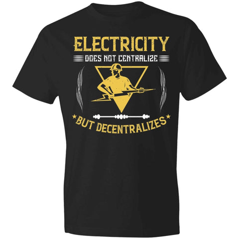 Image of Electrician Design Lightweight T-Shirt 4.5 oz - Alexecom.com