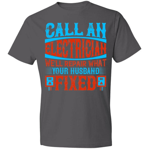 Image of Electrician Design Lightweight T-Shirt 4.5 oz - Alexecom.com