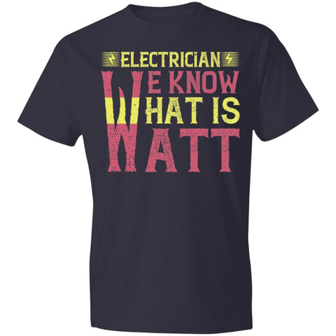 Image of Electrician Design Lightweight T-Shirt 4.5 oz - Alexecom.com