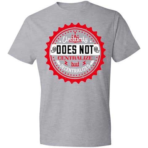 Image of Electrician Design Lightweight T-Shirt 4.5 oz - Alexecom.com